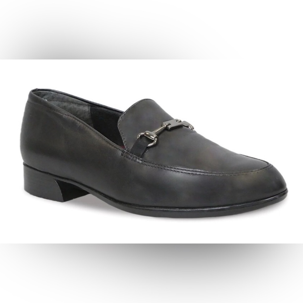 Munro Women's Harrison II Leather Pointy Toe Loafers SZ 7N